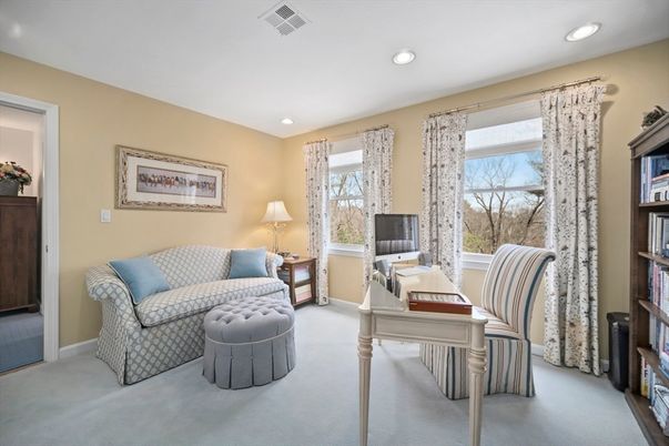 Home Office, Interior, Recessed Lighting