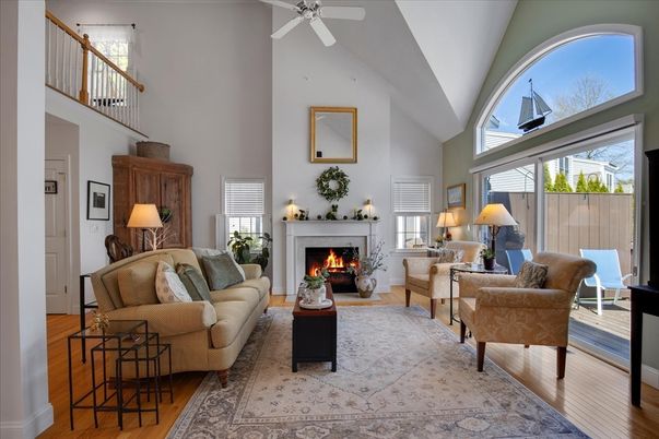 Fireplace, Interior, Living room, Wood Texture Flooring