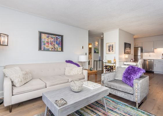 Interior, Kitchen, Living room, Stainless Steel Appliances, Wood Texture Flooring