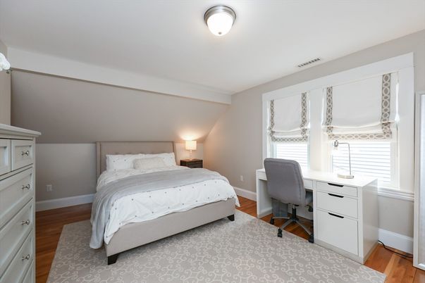 Bedroom, Home Office, Interior, Wood Texture Flooring