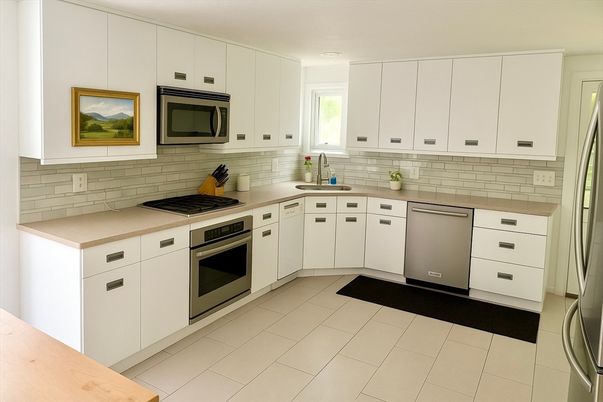 Interior, Kitchen, Stainless Steel Appliances
