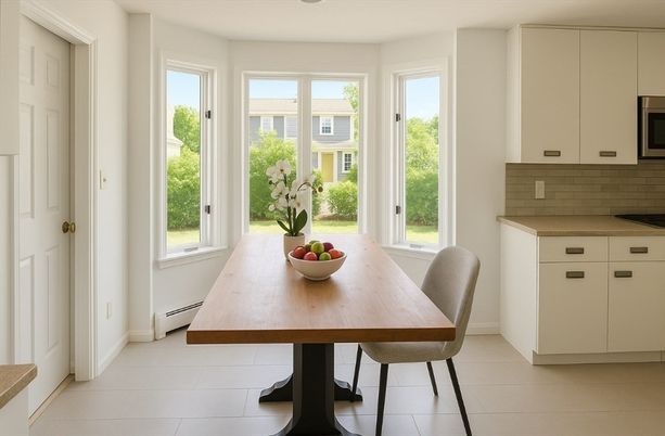 Dining room, Interior, Kitchen