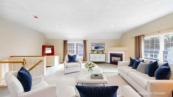 Fireplace, Interior, Living room, Recessed Lighting