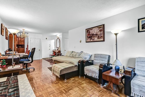 Chandelier, Home Office, Interior, Wood Texture Flooring