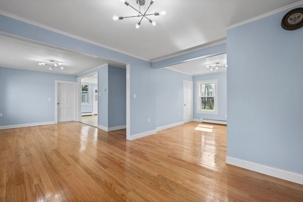 Empty room, Interior, Wood Texture Flooring