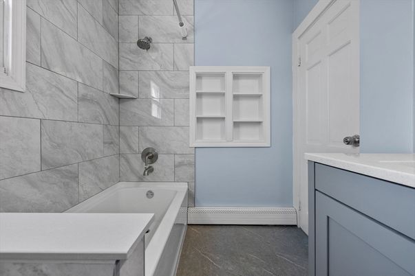 Bathroom, Interior, Marble Walls