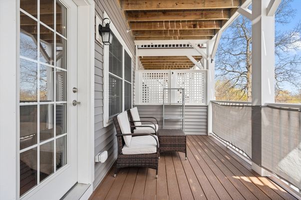 Exterior, Wood Texture Flooring