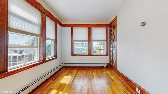 Empty room, Interior, Wood Texture Flooring