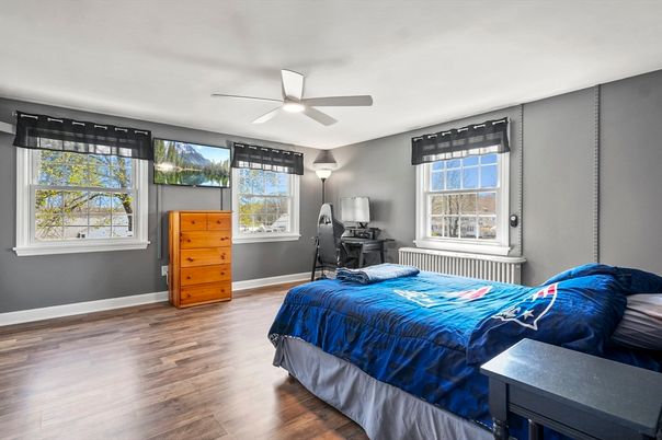 Bedroom, Home Office, Interior, Wood Texture Flooring