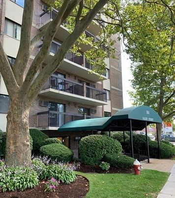 Exterior, Facade, Brick Facade, Condo Building