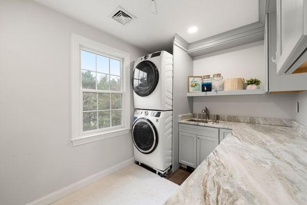 Interior, Recessed Lighting, Utility Closets, Washer