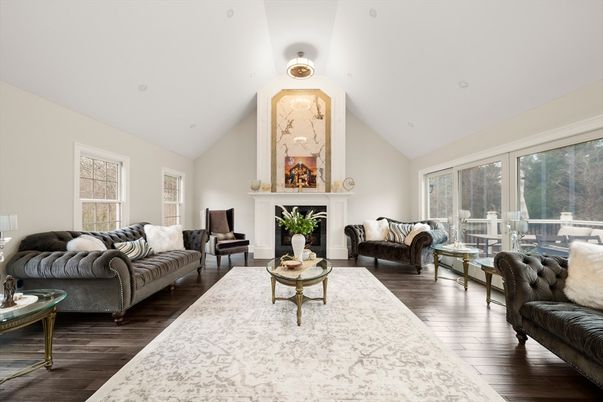 Fireplace, Interior, Living room, Wood Texture Flooring