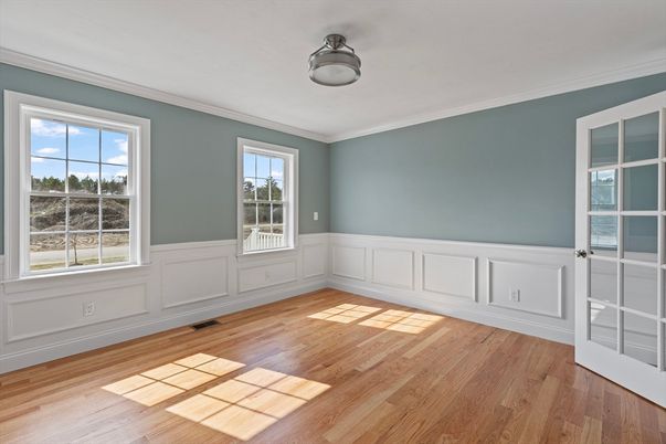 Empty room, Interior, Wood Texture Flooring