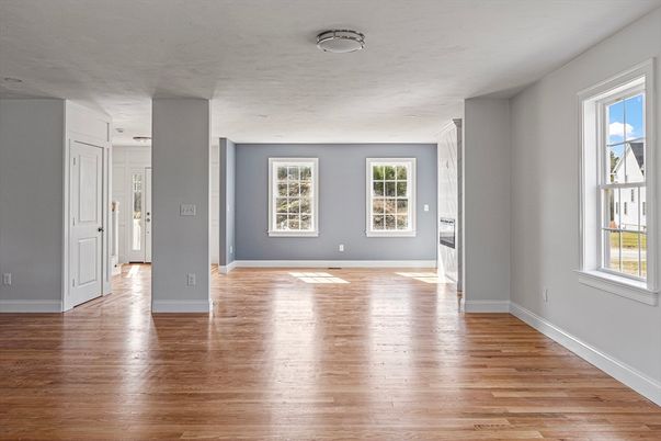 Empty room, Interior, Wood Texture Flooring