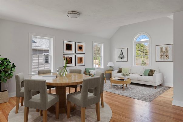 Dining room, Interior, Living room, Wood Texture Flooring