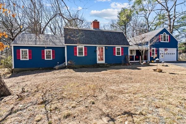 Attached, Backyard, Detached Garage, Exterior, Facade, Cape Cod