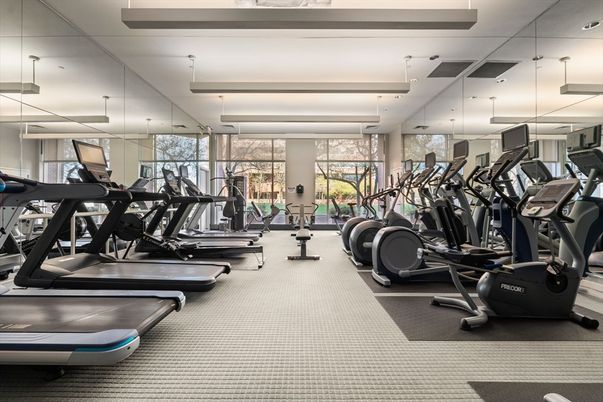 Fitness Equipment, Gym, Interior