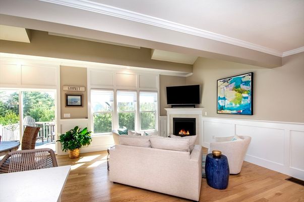 Fireplace, Interior, Living room, Wood Texture Flooring