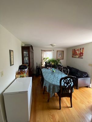 Dining room, Interior, Wood Texture Flooring