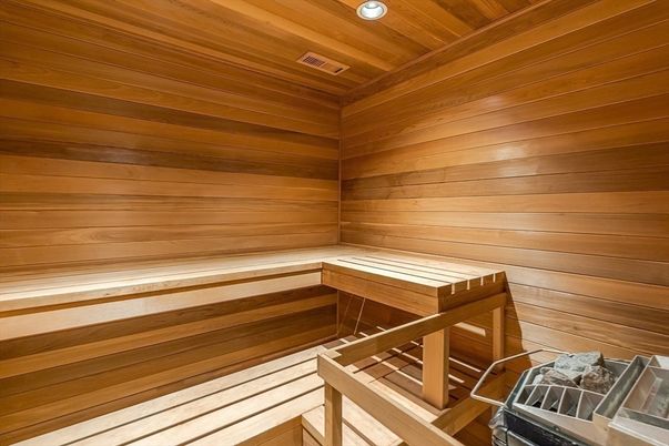 Interior, Recessed Lighting, Sauna Room