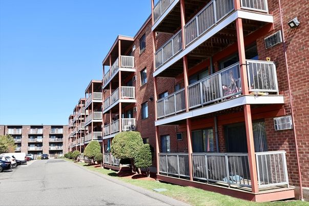 Exterior, Facade, Brick Facade, Condo Building