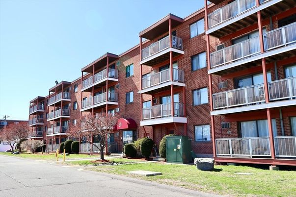 Exterior, Facade, Brick Facade, Condo Building