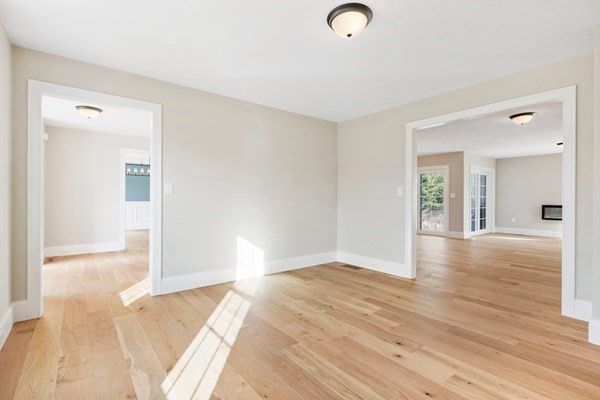Empty room, Interior, Wood Texture Flooring