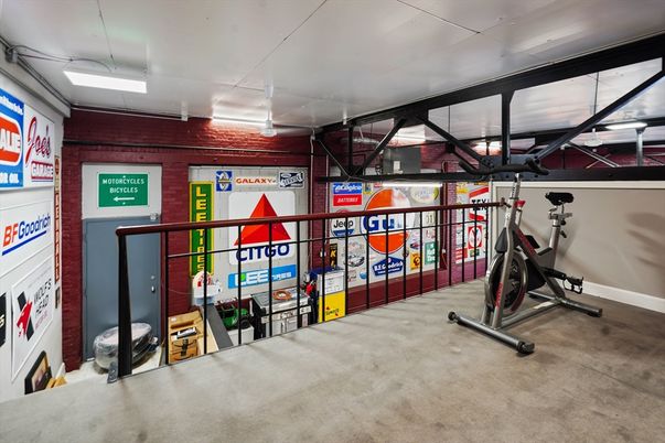 Fitness Equipment, Interior, Wooden Walls
