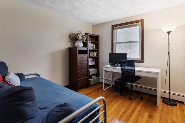 Bedroom, Home Office, Interior, Wood Texture Flooring