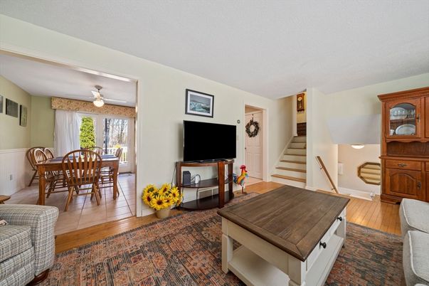 Dining room, Interior, Wood Texture Flooring