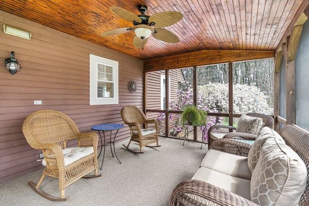 Interior, Sun Room, Wooden Ceilings
