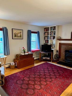 Fireplace, Interior, Wood Texture Flooring