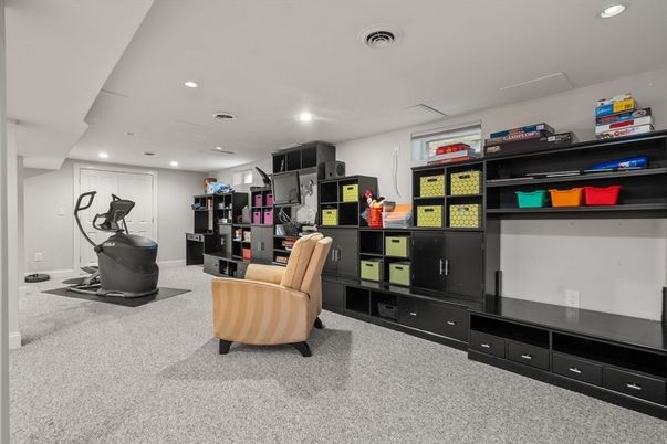 Fitness Equipment, Interior, Recessed Lighting