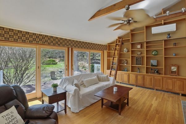 Interior, Living room, Wooden Beams, Wood Texture Flooring