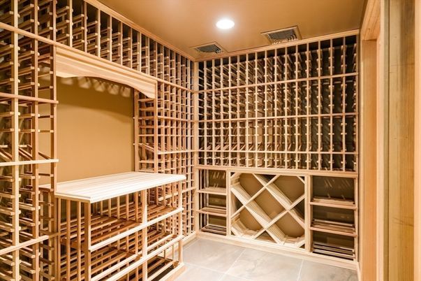 Interior, Recessed Lighting, Wine Storage