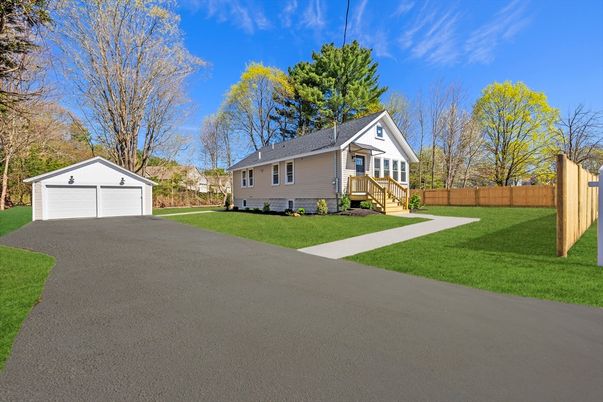 Backyard, Detached Garage, Exterior