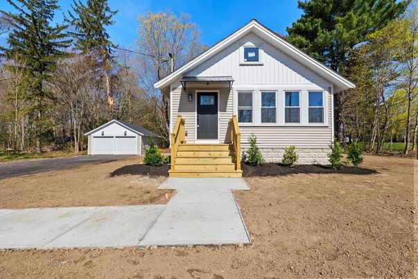 Detached Garage, Exterior, Facade, Farmhouse