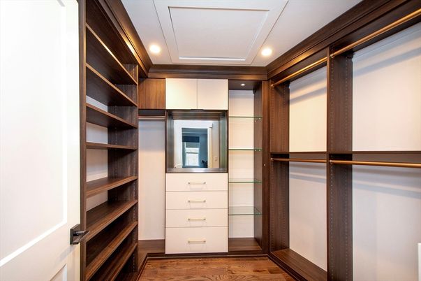 Interior, Recessed Lighting, Walk-in Closets, Wood Texture Flooring