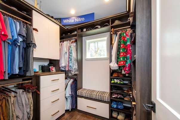 Interior, Recessed Lighting, Walk-in Closets, Wood Texture Flooring