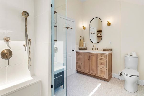 Bathroom, Glass Shower, Interior