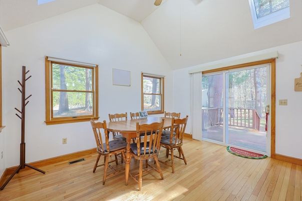 Dining room, Interior, Wood Texture Flooring