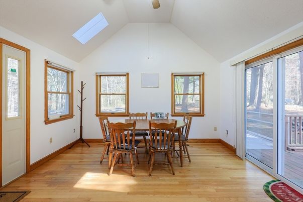 Dining room, Interior, Wood Texture Flooring