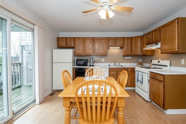 Dining room, Interior, Kitchen, Wood Texture Flooring