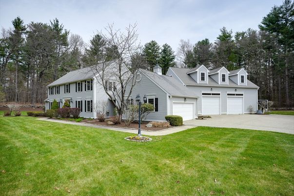 Attached, Backyard, Exterior, Facade, Cape Cod