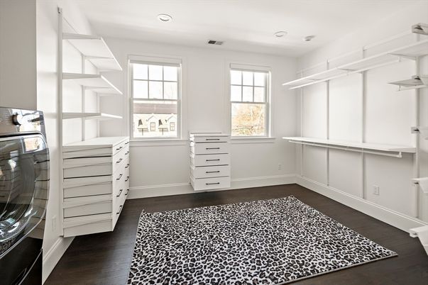 Interior, Recessed Lighting, Walk-in Closets, Wood Texture Flooring