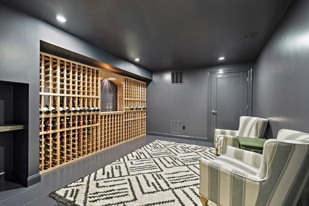 Interior, Recessed Lighting, Wine Storage