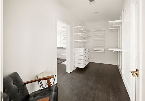 Interior, Walk-in Closets, Wood Texture Flooring