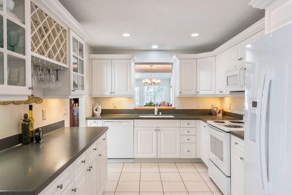 Chandelier, Interior, Kitchen, Recessed Lighting