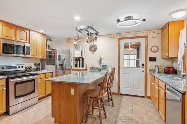 Interior, Kitchen, Recessed Lighting, Stainless Steel Appliances