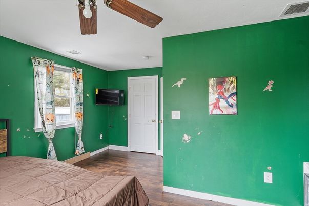 Empty room, Interior, Wood Texture Flooring